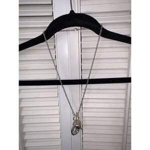 Peace Love Protected Angel Wings Necklace